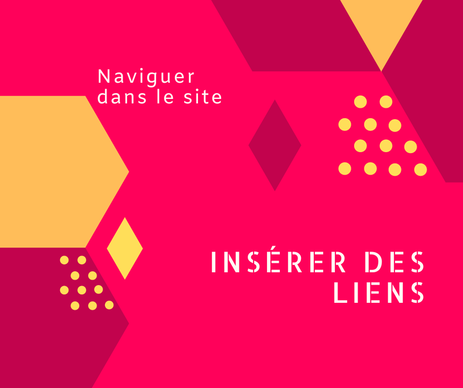 Insérer des liens